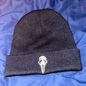 Black scream (Ghost Face) beanie